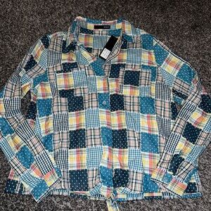 Multicolor Plaid Shirt by On Blue